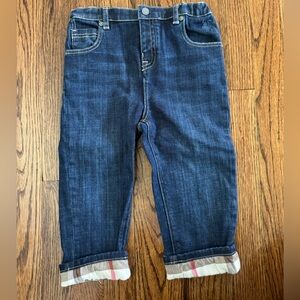 Burberry toddler jeans